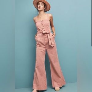 Anthropologie Pilcro Linen blend Desmond Jumpsuit
